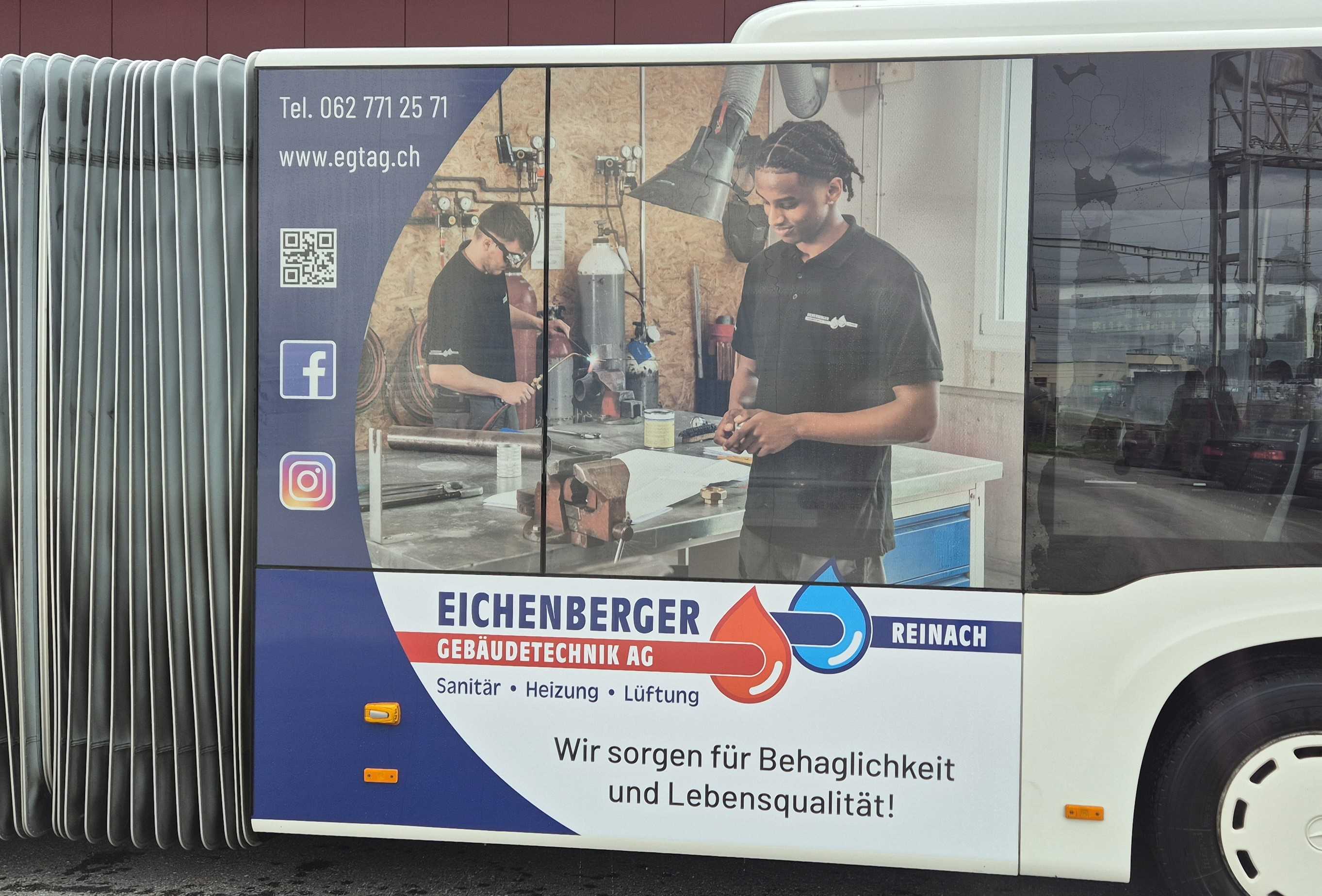 Unsere neuste Werbung auf dem RBL