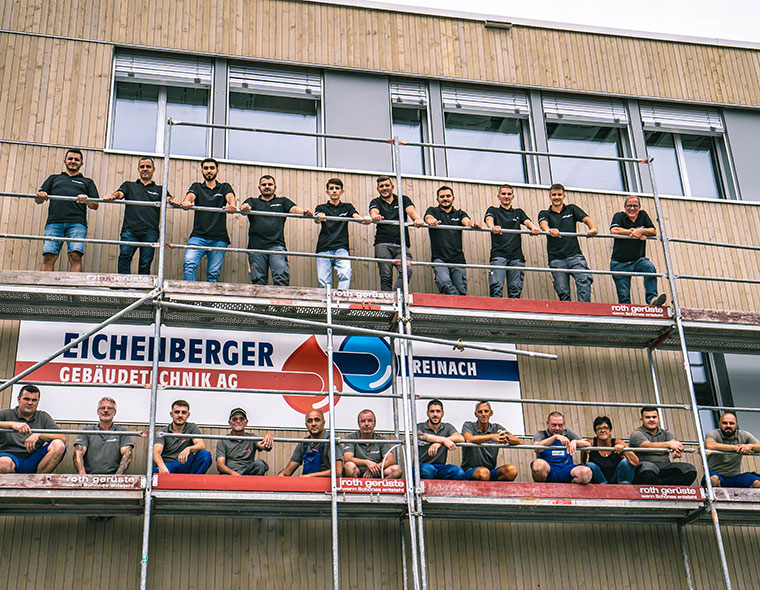 Eichenberger Gebäudetechnik AG Reinach Team